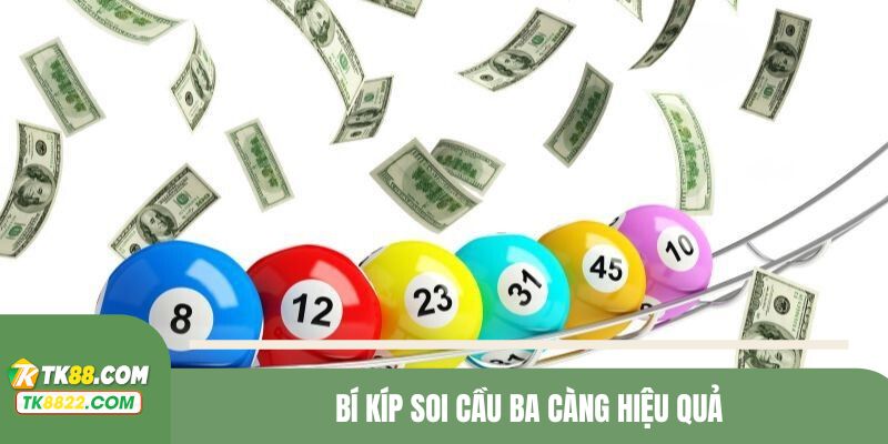 Bí kíp soi cầu ba càng ngàn vàng nên áp dụng