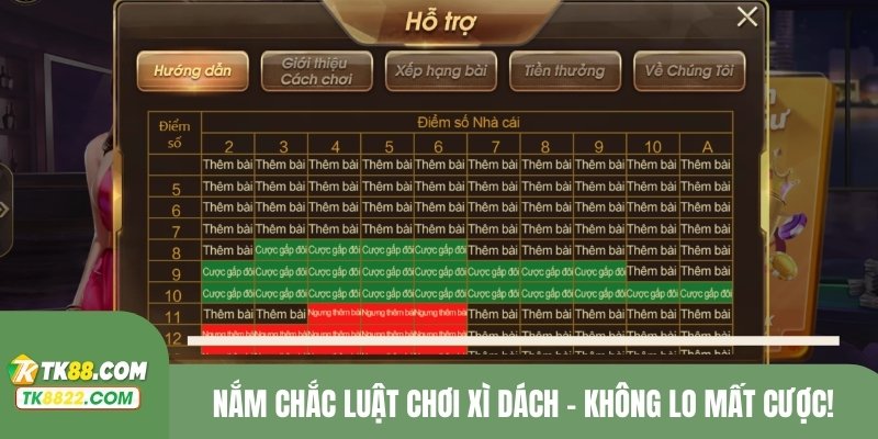 Nắm chắc luật chơi xì dách – Không lo mất cược!