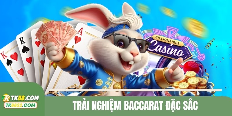 Trải nghiệm Baccarat cùng bàn đấu đặc sắc tại sảnh DG
